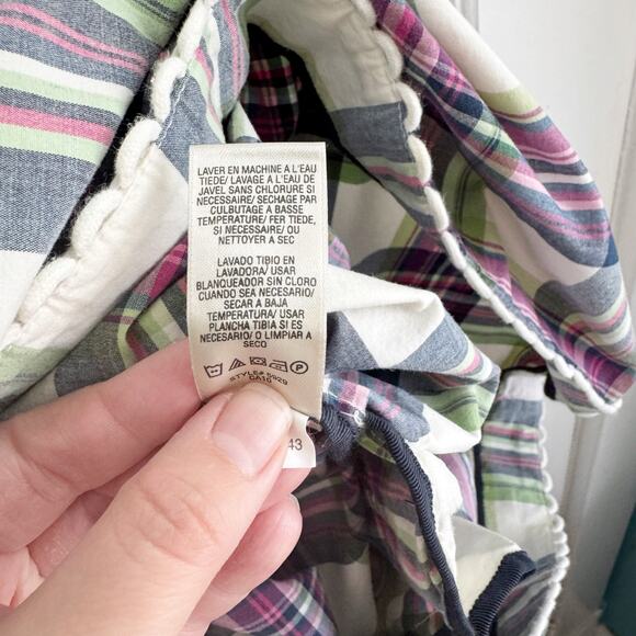 Juicy Couture Y2K McBling Colorful Jumper Mini Dress Plaid Pastel 4 Oughts Rave - Picture 12 of 15